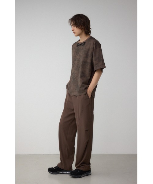 AZUL by moussy(アズールバイマウジー)の「ムラ柄ロゴプリントTシャツ(Tシャツ/カットソー・メンズ・ブラック/ブラウン・LARGE/MEDIUM)」の15枚目の写真