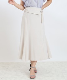 TRUDEA | ウエストラペルスカート(スカート)