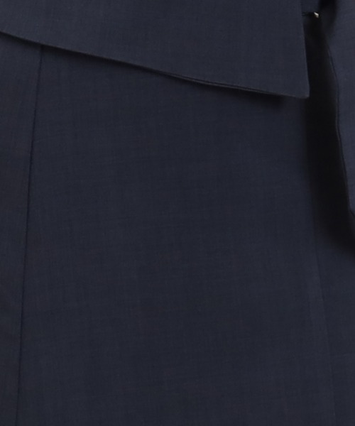 TRUDEA（トルディア）の「ウエストラペルスカート（スカート・レディース・ブルー/ベージュ/ネイビー/ブラウン・MEDIUM/LARGE）」の14枚目の写真