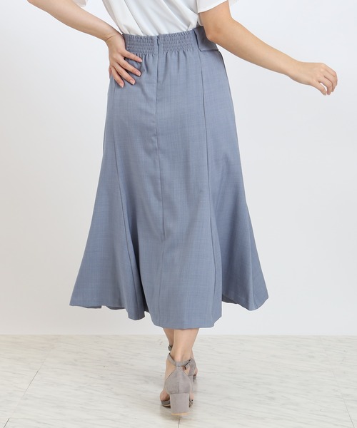 TRUDEA（トルディア）の「ウエストラペルスカート（スカート・レディース・ブルー/ベージュ/ネイビー/ブラウン・MEDIUM/LARGE）」の18枚目の写真