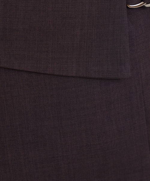 TRUDEA（トルディア）の「ウエストラペルスカート（スカート・レディース・ブルー/ベージュ/ネイビー/ブラウン・MEDIUM/LARGE）」の16枚目の写真