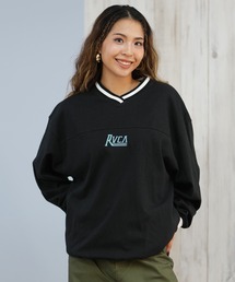 RVCA/ルーカ スウェット Vネックトレーナー BF044-005