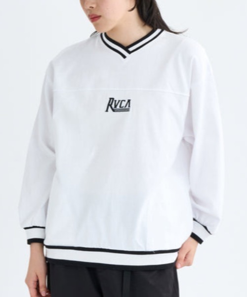 RVCA(ルーカ)の「RVCA/ルーカ スウェット Vネックトレーナー BF044-005(スウェット・レディース・ホワイト/タン/ブラック・M)」の22枚目の写真