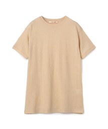 カシミヤ ハーフスリーブプルオーバー