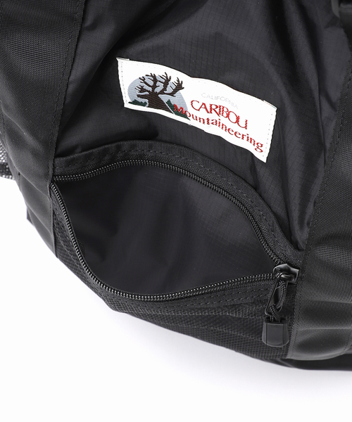 Caribou(カリブー)の「《WEB限定追加10》別注【CARIBOU MOUNTAINEERING】 バックパック(バックパック/リュック・レディース・ブラック/ダークパープル・FREE)」の9枚目の写真