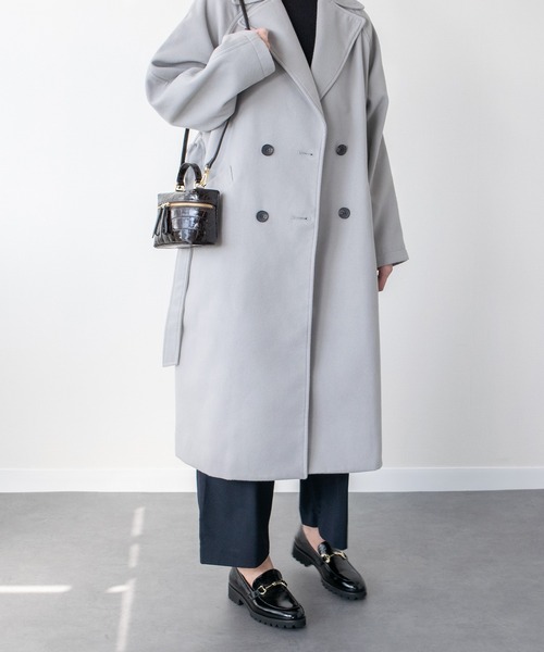 CHRISTIAN VILLA(クリスチャンヴィラ)の「【CHRISTIAN VILLA】ボックスシルエットミニハンドバッグ(Q56518)(ハンドバッグ・レディース・ダークブラウン・ALL)」の8枚目の写真