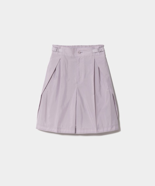 beautiful people（ビューティフルピープル）の「cotton nylon taffeta  three tuck shorts（その他パンツ・レディース・ライトパープル/コーラルピンク/ブラック・40/38/36）」の3枚目の写真