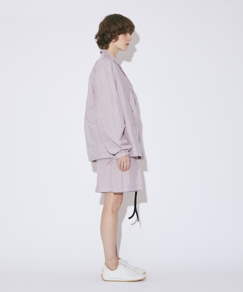 beautiful people（ビューティフルピープル）の「cotton nylon taffeta  three tuck shorts（その他パンツ・レディース・ライトパープル/コーラルピンク/ブラック・40/38/36）」の5枚目の写真