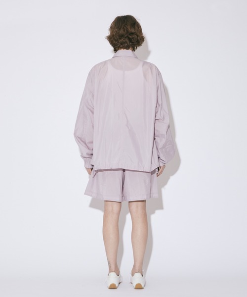 beautiful people（ビューティフルピープル）の「cotton nylon taffeta  three tuck shorts（その他パンツ・レディース・ライトパープル/コーラルピンク/ブラック・40/38/36）」の6枚目の写真