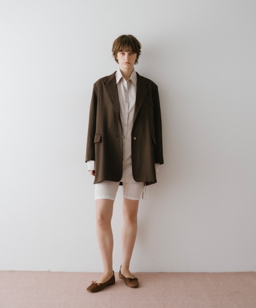 DRWCYS（ドロシーズ）の「レースバイカーパンツ（その他パンツ・レディース・ブラック/アイボリー・FREE）」の3枚目の写真