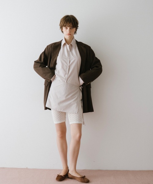 DRWCYS（ドロシーズ）の「レースバイカーパンツ（その他パンツ・レディース・ブラック/アイボリー・FREE）」の4枚目の写真