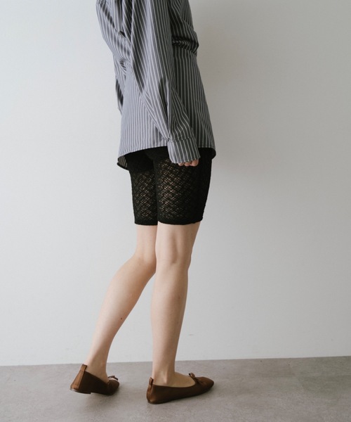 DRWCYS（ドロシーズ）の「レースバイカーパンツ（その他パンツ・レディース・ブラック/アイボリー・FREE）」の13枚目の写真