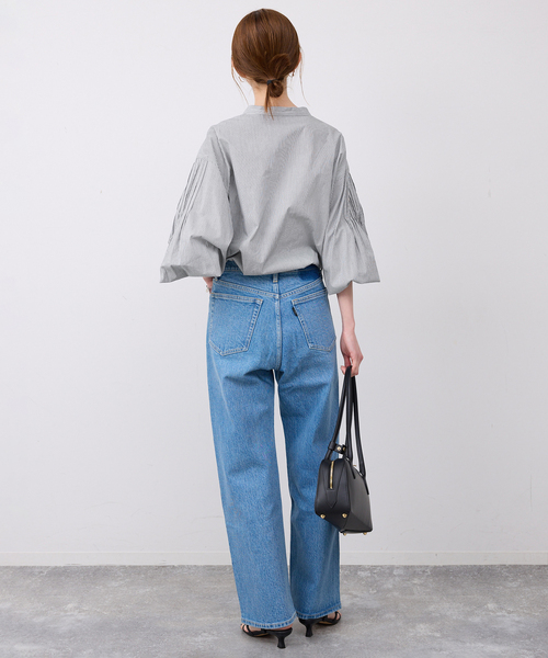 ピンタックバルーンスリーブブラウス（シャツ/ブラウス）｜SLOBE IENA