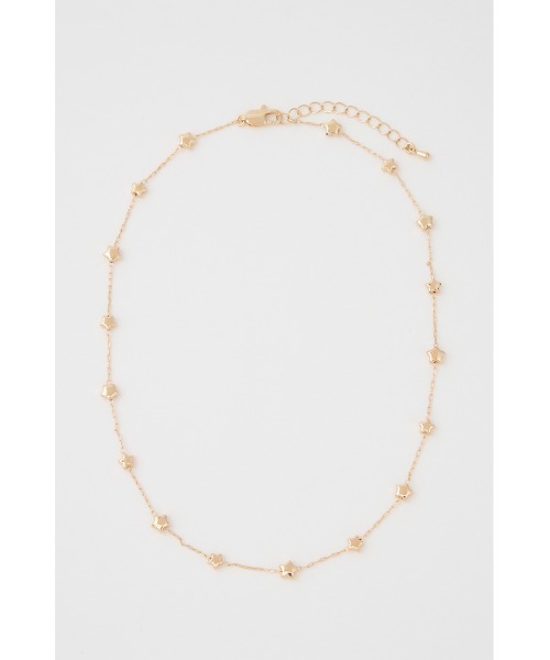 RODEO CROWNS WIDE BOWL(ロデオクラウンズワイドボウル)の「スターチェーンネックレス(ネックレス・レディース・ゴールド/シルバー・FREE)」の2枚目の写真