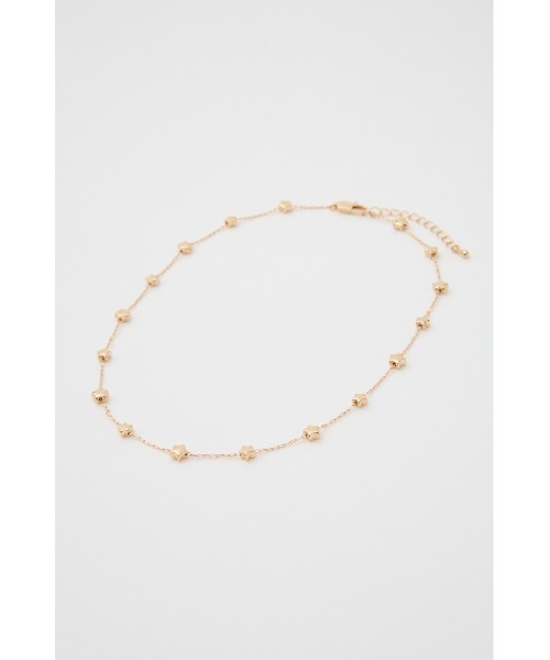 RODEO CROWNS WIDE BOWL(ロデオクラウンズワイドボウル)の「スターチェーンネックレス(ネックレス・レディース・ゴールド/シルバー・FREE)」の3枚目の写真