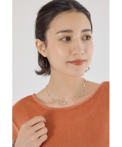 RODEO CROWNS WIDE BOWL(ロデオクラウンズワイドボウル)の「スターチェーンネックレス(ネックレス・レディース・ゴールド/シルバー・FREE)」の10枚目の写真