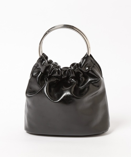 LOWRYS FARM（ローリーズファーム）の「ビジューミニＢＡＧ　601534（ハンドバッグ・レディース・ブラック/オフホワイト・FREE）」の4枚目の写真