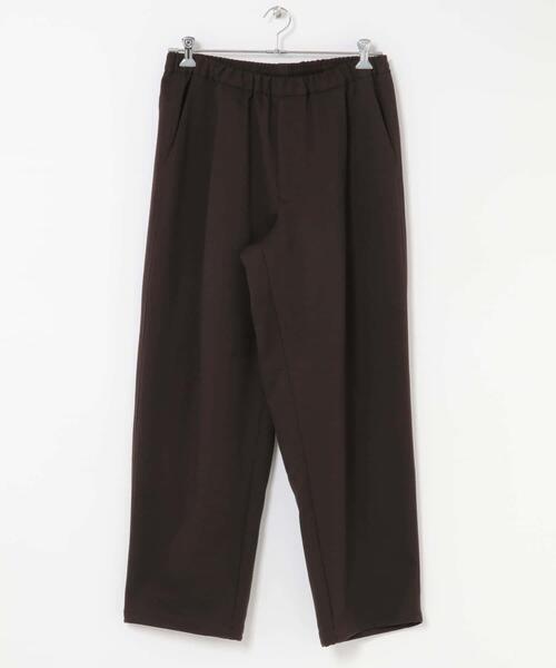 EKAL（エカル）の「ウールライクイージーパンツ（その他パンツ・メンズ・ブラウン/ブラック/チャコールグレー・LARGE/MEDIUM）」の4枚目の写真
