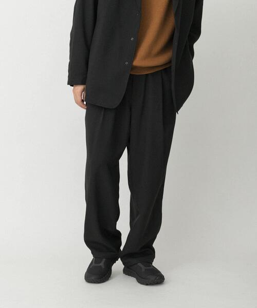 EKAL（エカル）の「ウールライクイージーパンツ（その他パンツ・メンズ・ブラウン/ブラック/チャコールグレー・LARGE/MEDIUM）」の9枚目の写真