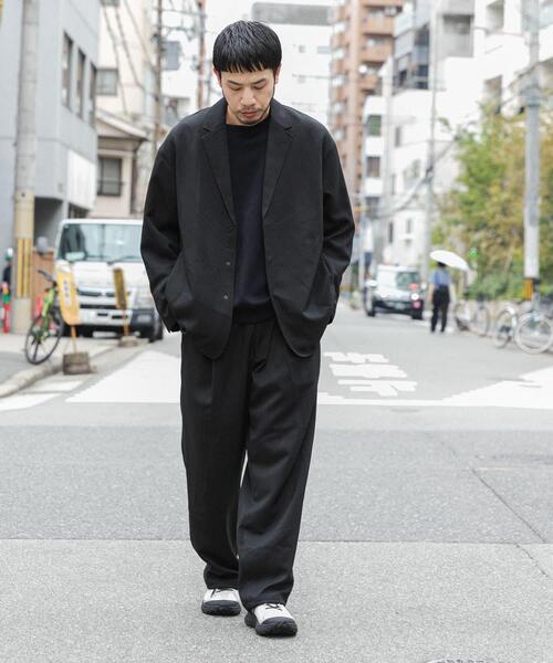 EKAL（エカル）の「ウールライクイージーパンツ（その他パンツ・メンズ・ブラウン/ブラック/チャコールグレー・LARGE/MEDIUM）」の18枚目の写真