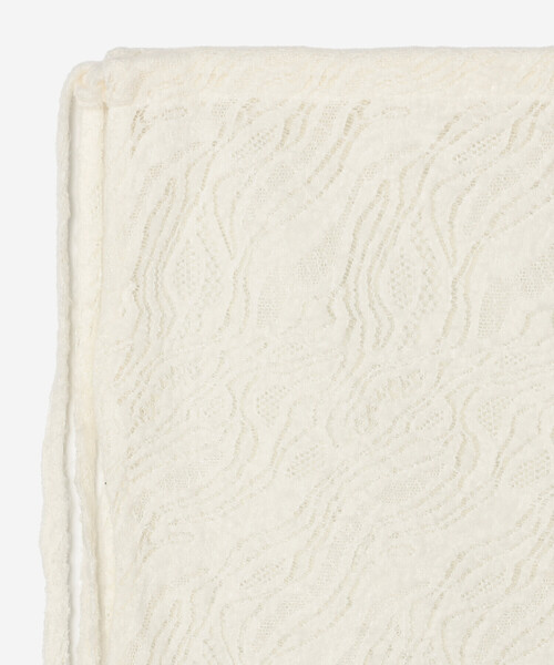 Bshop（ビショップ）の「eunoia | ジャガード ラップスカート WOMEN（スカート・レディース・ホワイト/ブラック・ONE）」の5枚目の写真