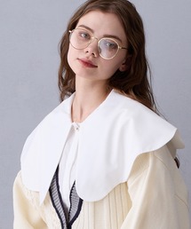 NICOLE CLUB（ニコル　クラブ）の「ビッグカラーブラウス（シャツ/ブラウス）」