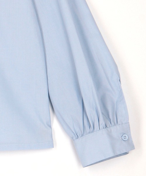 NICOLE CLUB(ニコル クラブ)の「ビッグカラーブラウス(シャツ/ブラウス・レディース・オフホワイト/サックスブルー/グリーン・MEDIUM)」の10枚目の写真