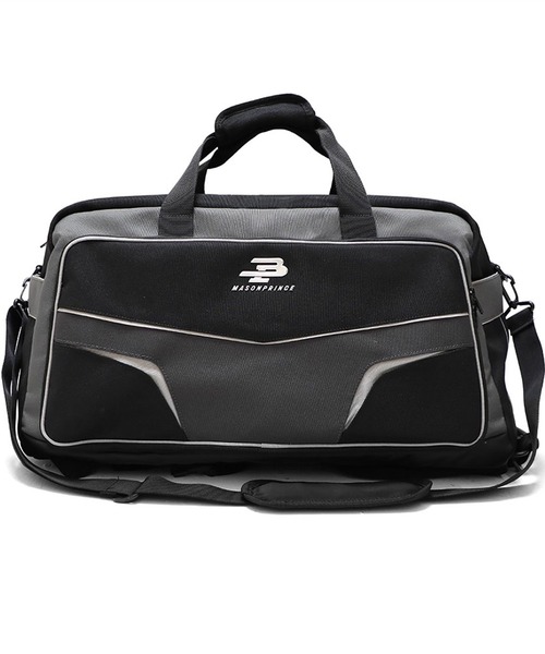 MASONPRINCE（メイソンプリンス）の「3way 大容量 トラベル ボストンバッグ BB2182【MASONPRINCE】【2025AW】（ボストンバッグ・メンズ・ブラック・FREE）」の3枚目の写真