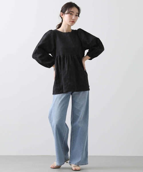 Gready Brilliant(グレディブリリアン)の「LISAセミワイド(デニムパンツ・レディース・ライトインディゴブルー・27/28/29)」の22枚目の写真