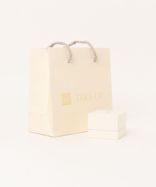 TAKE-UP（テイクアップ）の「【ZOZO限定】スターリングシルバー 40ｔｈツイストリング（リング・レディース・ピンクゴールド・#10/#12）」の5枚目の写真