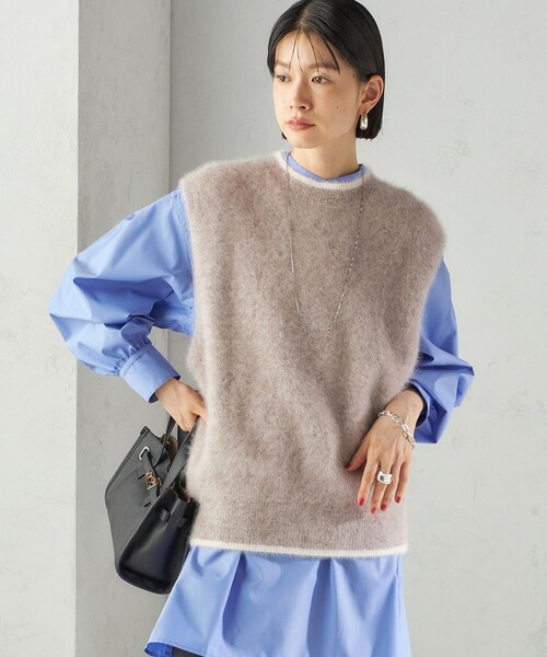 杢フォックス カシミヤ ニット ベスト（ベスト）｜SHIPS（シップス）の