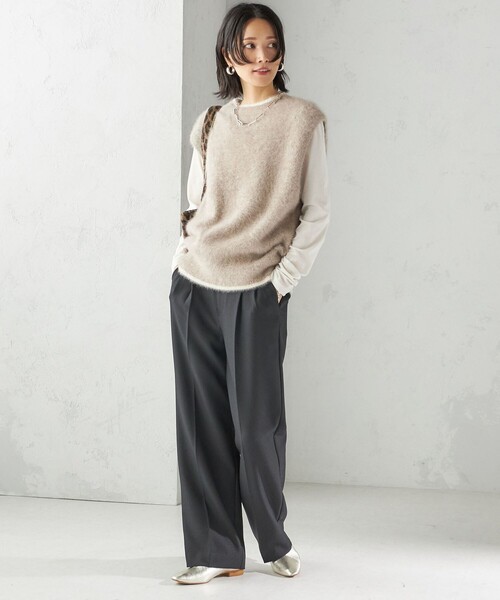 セール】杢フォックス カシミヤ ニット ベスト（ベスト）｜SHIPS