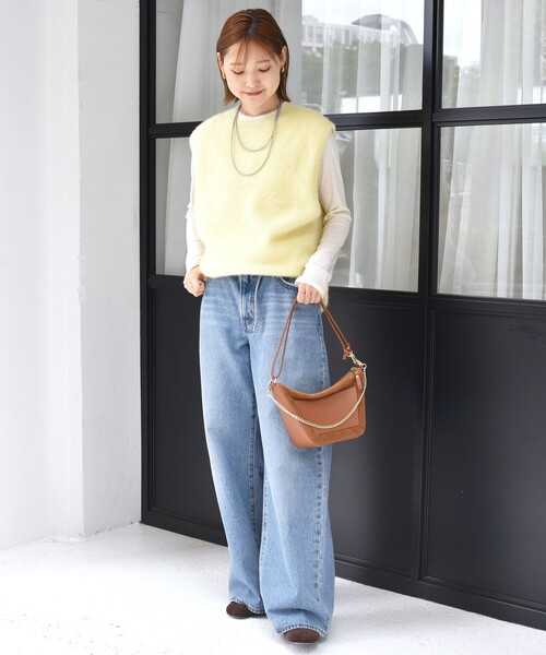 セール】杢フォックス カシミヤ ニット ベスト（ベスト）｜SHIPS