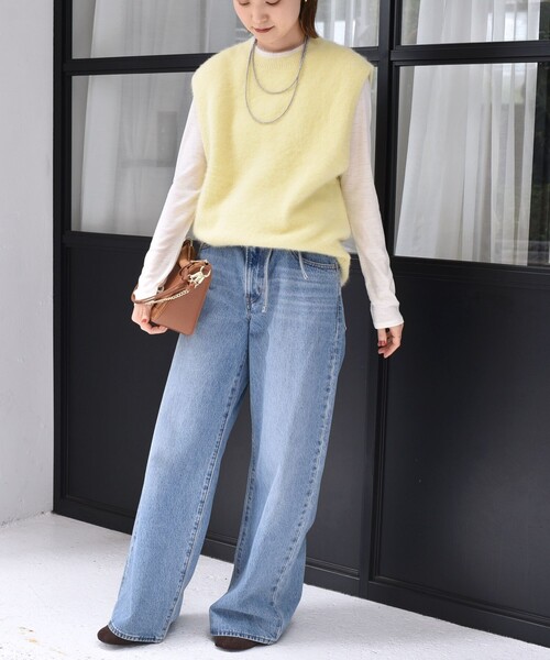 美品 2024春夏 パラスパレス ぽこぽこニットベスト ゆったり sanpo-bienvenue_b14117ps