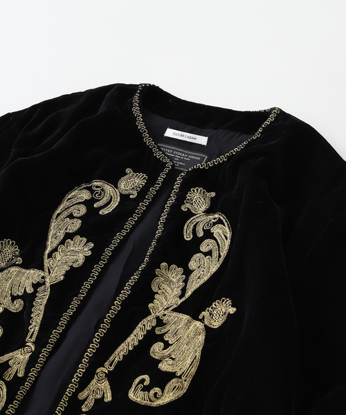 COUTURE D'ADAM (クチュール ド アダム) Velvet Embroidery