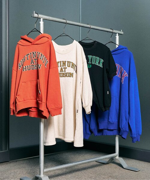 F.O.KIDS（エフオーキッズ）の「【リンク/ジュニア対応】カレッジロゴパーカー（パーカー・キッズ・ブラック/アイボリー/ブルー/オレンジ・80/90/100/110/120/130/140/150/160）」の16枚目の写真