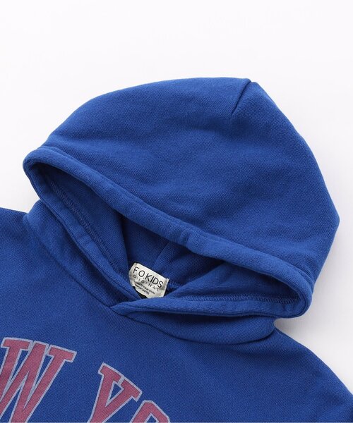 F.O.KIDS（エフオーキッズ）の「【リンク/ジュニア対応】カレッジロゴパーカー（パーカー・キッズ・ブラック/アイボリー/ブルー/オレンジ・80/90/100/110/120/130/140/150/160）」の17枚目の写真