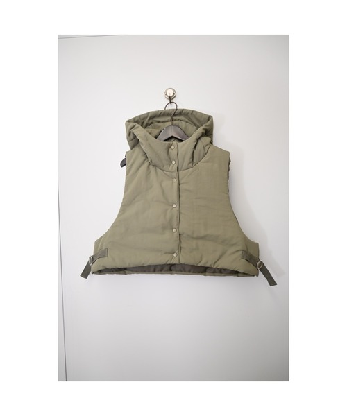 HideandSeek ダウンベスト　美品 HIDE AND SEEK】Down Vest(23aw) BLACK (ハイドアンドシーク