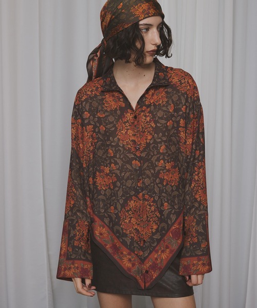 DAQHNE SCARF SHIRT（シャツ/ブラウス）｜Ameri（アメリ）の