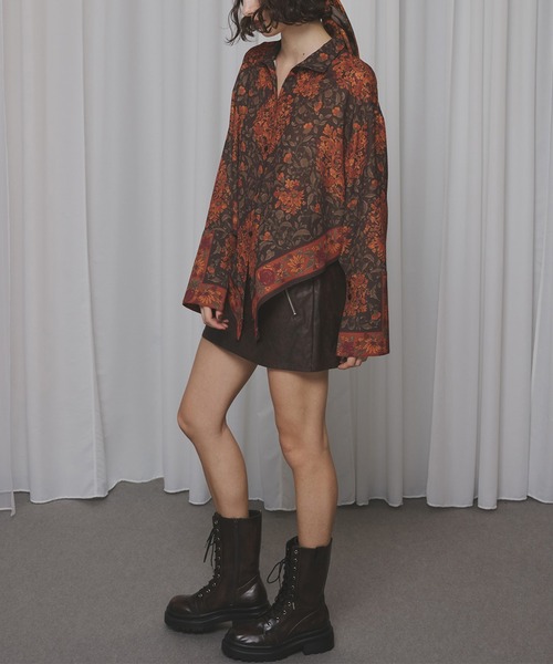 トップス DAQHNE SCARF SHIRT Ameri Ameri（アメリ）の「DAQHNE SCARF SHIRT（シャツ/ブラウス