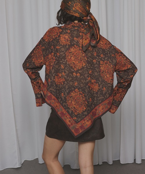 アメリヴィンテージ　DAQHNE SCARF SHIRT DAQHNE SCARF SHIRT