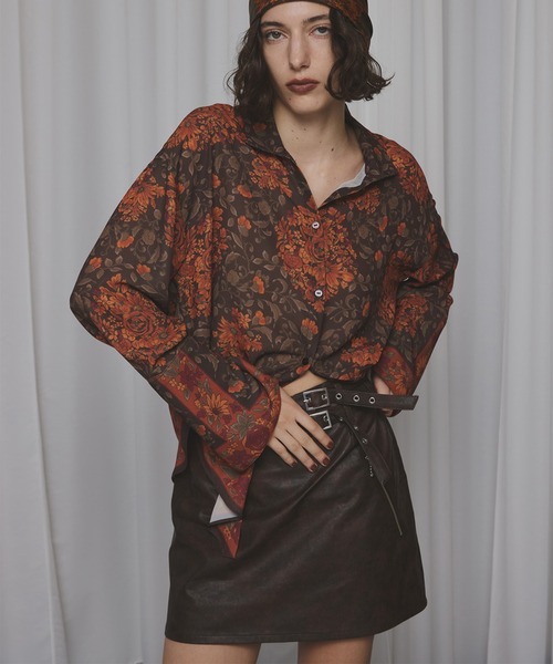 トップス DAQHNE SCARF SHIRT Ameri Ameri（アメリ）の「DAQHNE SCARF SHIRT（シャツ/ブラウス