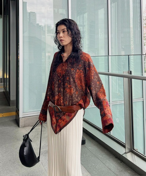 DAQHNE SCARF SHIRT（シャツ/ブラウス）｜Ameri（アメリ）の