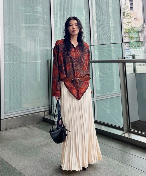Ameri（アメリ）の「DAQHNE SCARF SHIRT（シャツ/ブラウス