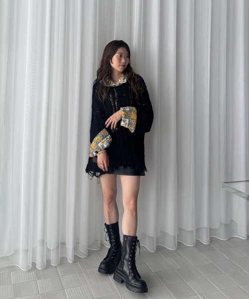DAQHNE SCARF SHIRT（シャツ/ブラウス）｜Ameri（アメリ）の