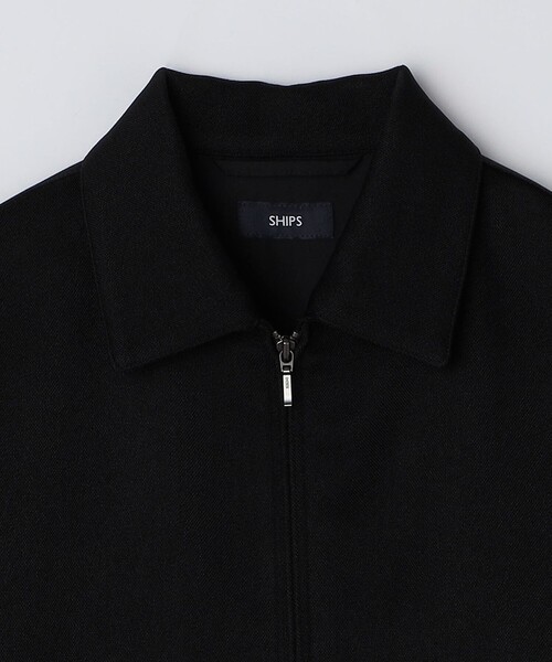 SHIPS(シップス)の「SHIPS:〈手洗い可能〉メランジ ジップ ブルゾン(ブルゾン・メンズ・ネイビー/ブラック/グレー系・SMALL/MEDIUM/LARGE/X-LARGE)」の12枚目の写真