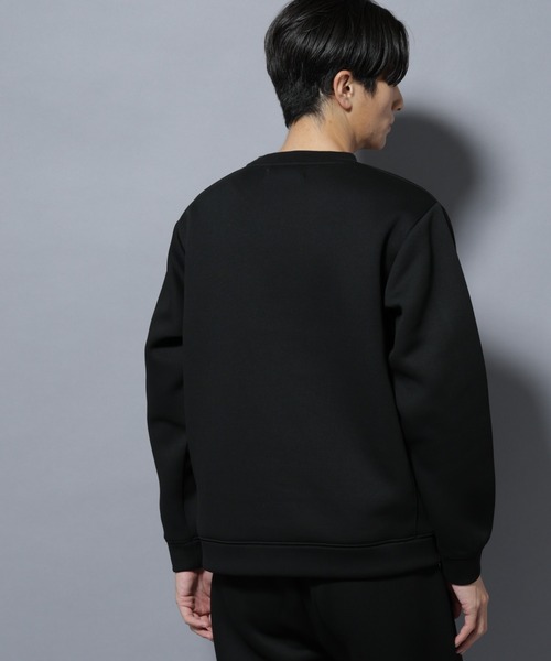 NANO universe（ナノユニバース）の「パネルダンボールプルオーバー 長袖(セットアップ可)（Tシャツ/カットソー・メンズ・チャコール/ブラック/グレー/オフホワイト・L/M/S）」の14枚目の写真