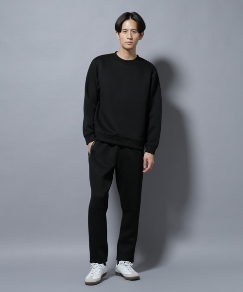 NANO universe（ナノユニバース）の「パネルダンボールプルオーバー 長袖(セットアップ可)（Tシャツ/カットソー・メンズ・チャコール/ブラック/グレー/オフホワイト・L/M/S）」の15枚目の写真