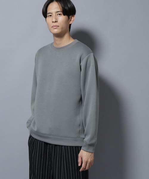 NANO universe（ナノユニバース）の「パネルダンボールプルオーバー 長袖(セットアップ可)（Tシャツ/カットソー・メンズ・チャコール/ブラック/グレー/オフホワイト・L/M/S）」の19枚目の写真