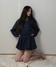 I_am | pants docking balloon skirt / パンツドッキングバルーンスカート(スカート)